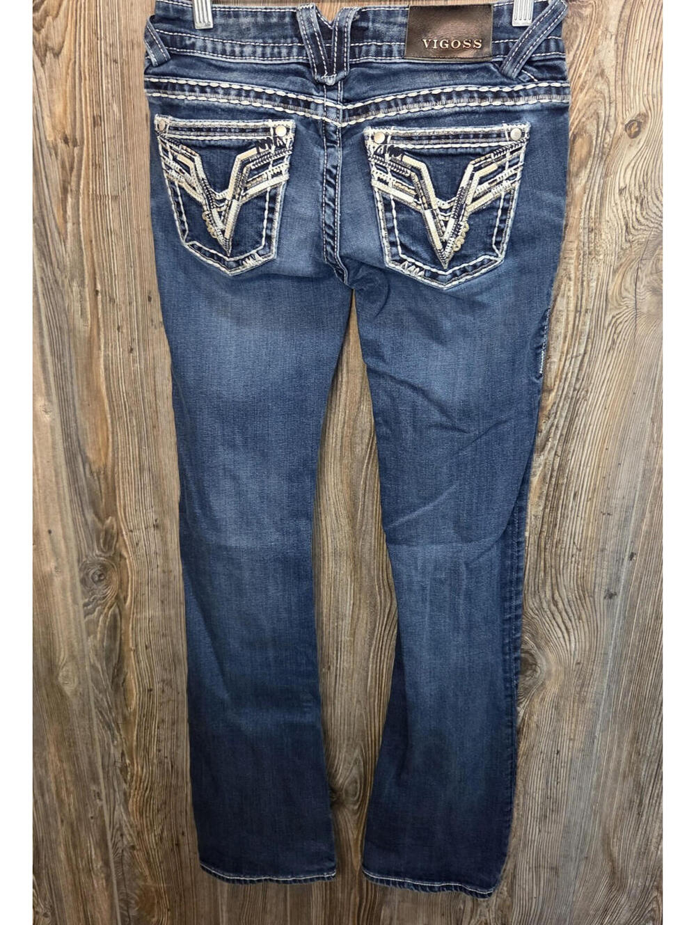 Vigoss Jeans "The Chelsea" Boot Cut Women Size (25x33) western rodeo